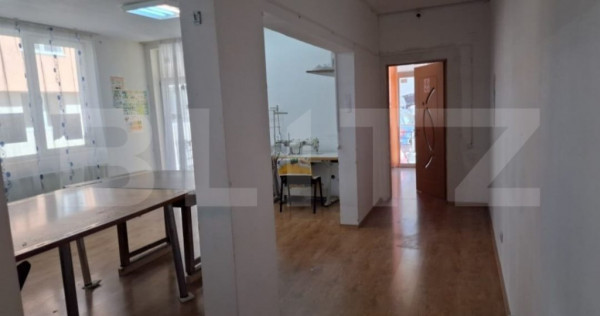Spatiu comercial, 57 mp utili, parcare inclusa in pret, zona