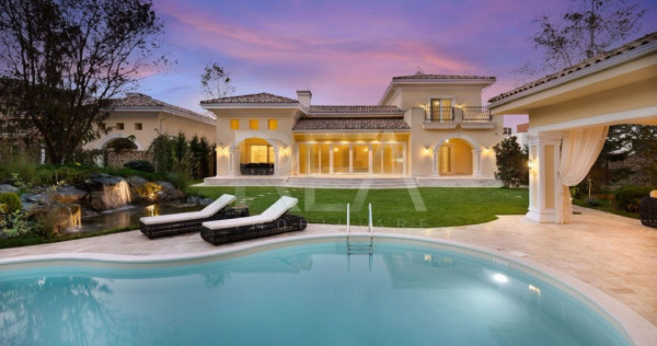 Vila langa padure in stil Mediteranean