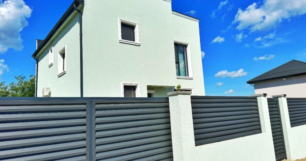 Casa individuală P+1E+Pod - 5 camere - 3 băi + dressing -teren 428mp