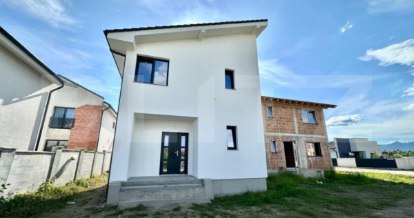 Duplex semifinisat 4 camere,teren 271 mp,Micesti