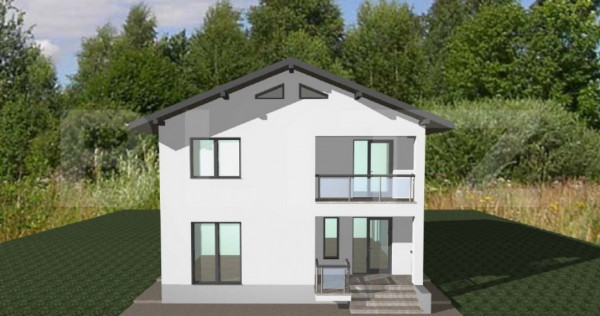 Casă familială în suprafață de 120 mp utili, la poalele