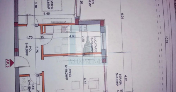 De vanzare apartament 2 camere/ Sanpetru Residence