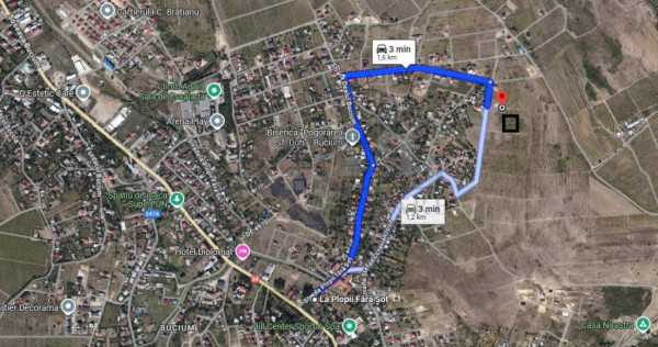 Bucium str Teascului lot 500mp intravilan utilitati aproape