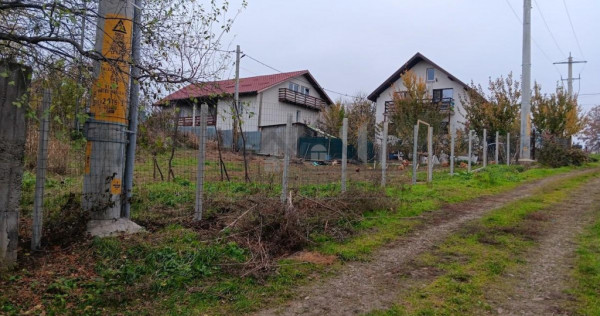 Valea ursului, TEREN 1000mp. utilitati la limita terenului