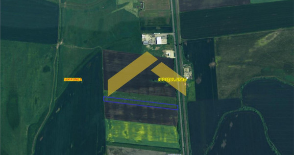 Teren extravilan de drumul Arad-Sofronea