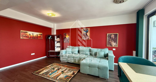 Apartament tip studio, etaj intermediar, centrala proprie...