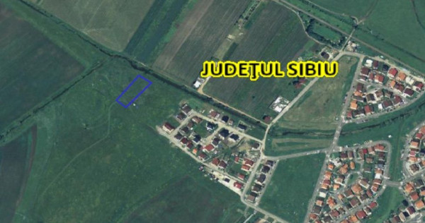 Teren 2410 mp Zona Tineretului- Sibiu- Paraul Rossbach