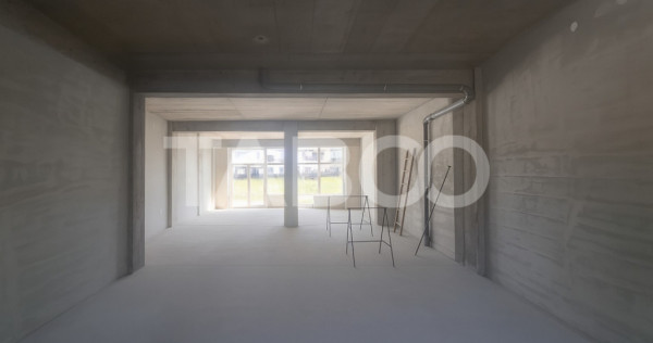Spatiu comercial de inchiriat 116 mp vad excelent Selimbar S