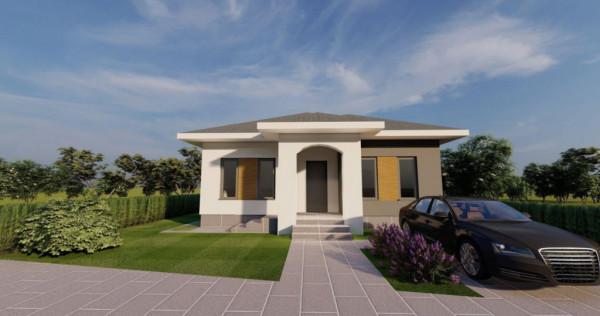 Casa , 105 mp , teren 350mp, zona Damila