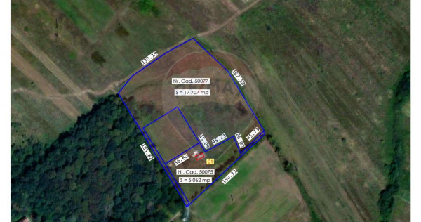 De vânzare Teren intravilan și extravilan, 22.769 mp, S...