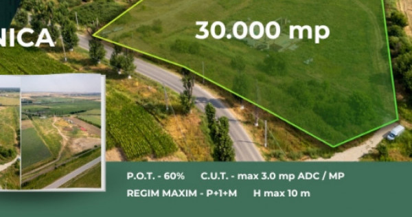 Teren Cernica,pentru Dezvoltare Rezidențială sau Industria