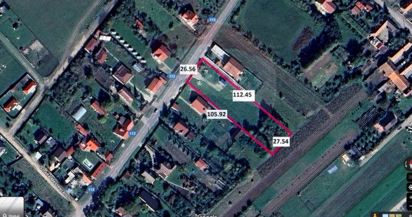 Teren intravilan de vanzare 2,950 mp Podu Oltului / Strad...