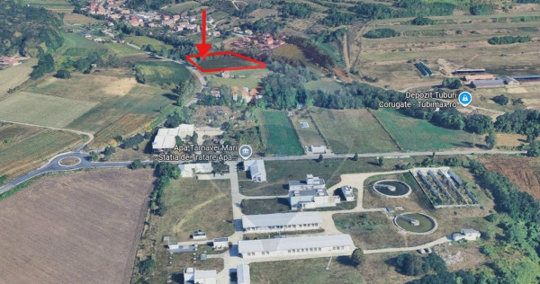 Teren intravilan 8,600mp Medias / Strada Stadionului