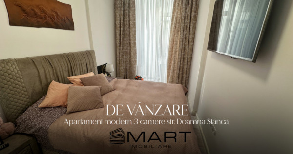 Apartament modern 3 camere zona Doamna Stanca