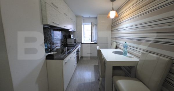 Apartament cu 3 camere, zona Stefan cel Mare; Parter inalt