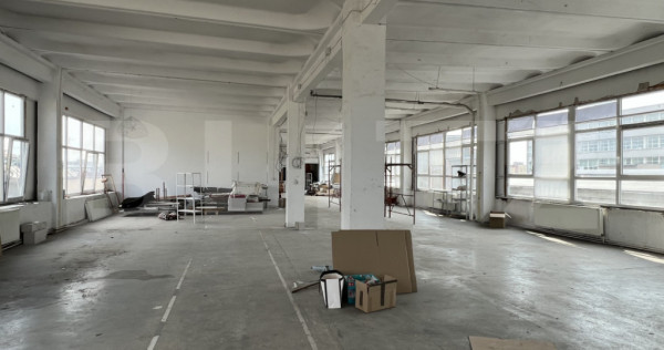 Hala open space, 614 mp, lift de marfa, zona Piata 1 MAI