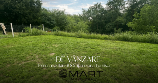 Teren intravilan, 600mp zona Turnisor