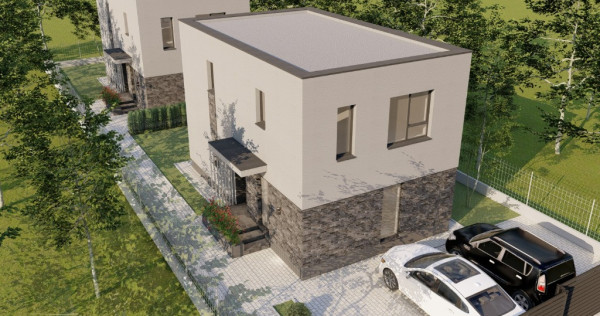 Casa individuala P+1 Teren 250 mp Popesti Leordeni