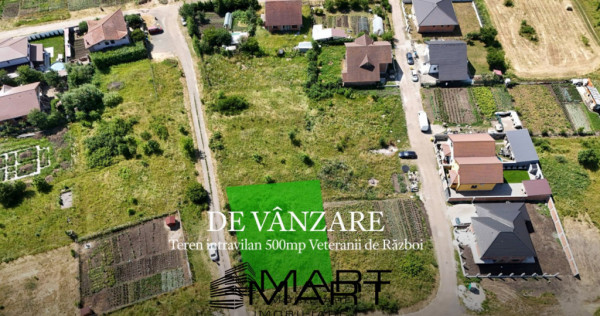 Teren intravilan 500mp Cartier Veterani