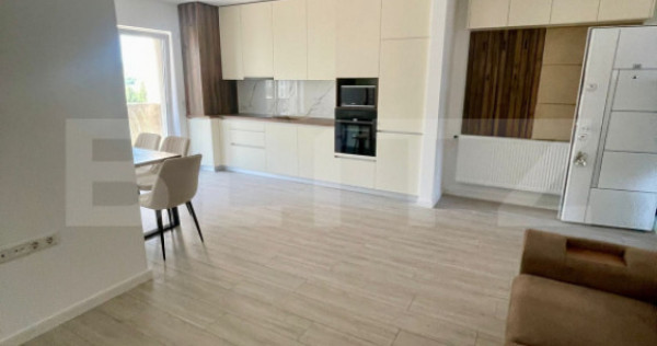 Apartament cu 2 camere – balcon mare, panoramă superbă,