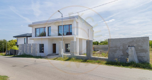Vila modernă P+1 cu piscină și teren generos – Corbeanc
