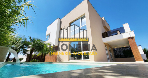 Vila 4 camere cu piscina-0% comision-Sos Cernica-Oras Pantel