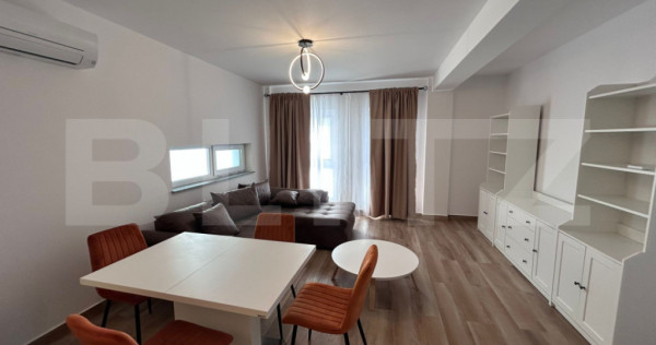 Apartament cu 2 camere, incalzire in pardoseala, loc de parc