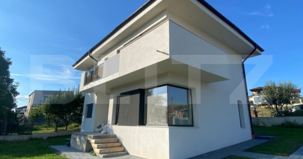 Casa individuala 120 mp utili, zona urbanizata, Chinteni