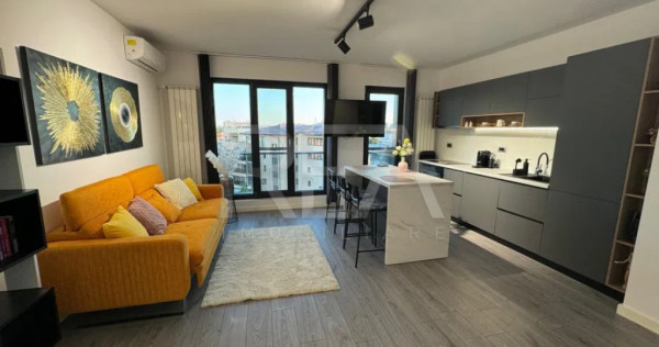 Apartament 2 camere – amenajat cu designer lângă metrou