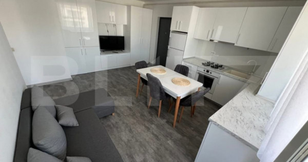 Apartament 3 camere, modern, 56 mp, parcare, zona Cetatii