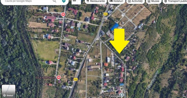 1538 mp. teren intravilan, Deschidere -36 m, str. Manastirea Clocociov