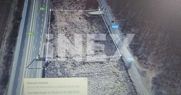 Teren intravilan 4.800 mp – lângă Autostrada Pitești -