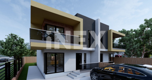 TVA inclus | Proiect NOU de case cu 4 came Trivale | Zona Pl