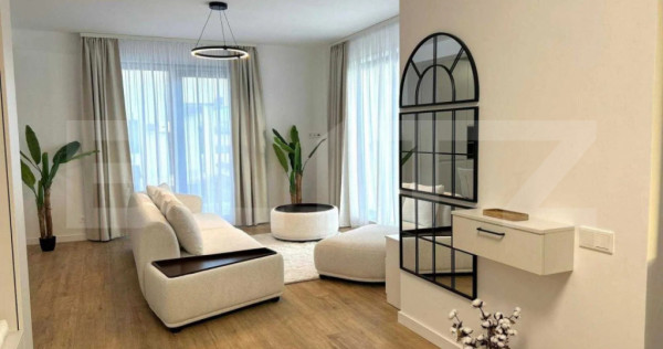 Casă de închiriat, 140 mp utili, garaj, curte, panouri, Po