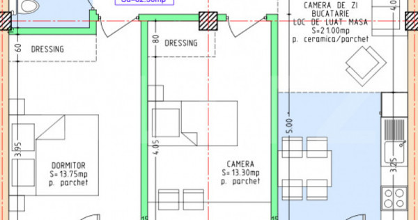 Apartament cu 3 camere, &icirc;n bloc nou &ndash; finalizare februar