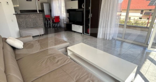 Apartament cu 2 camere, 60 mp + 60 mp terasa (penthouse) - E