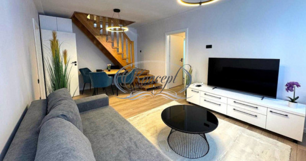 Apartament cu mansarda si parcare in curte pe strada Decebal