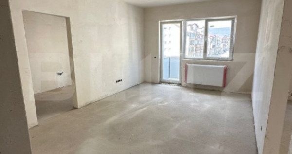 Apartament semifinisat, bucatarie inchisa, dressing, parcare