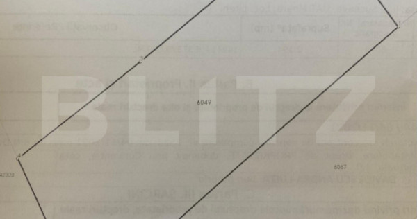 Teren Intravilan, 2194 mp, zona Liteni-Moara