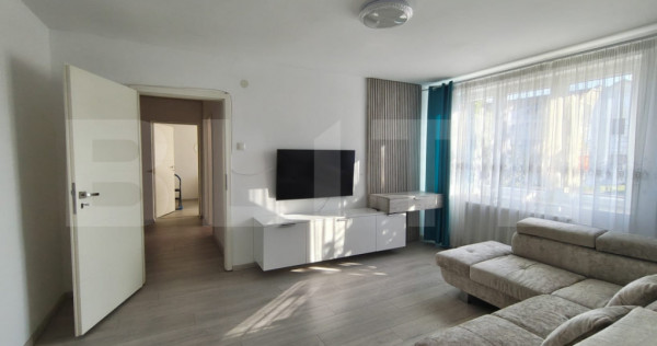 Apartament cu 3 camere, 65 mp, zona Nufarul