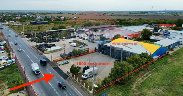 Hala/Showroom 1400mp Calea Moldovei