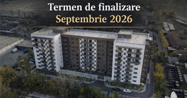 Apartament nou cu terasa de 26mp, 2 Camere, Rahova