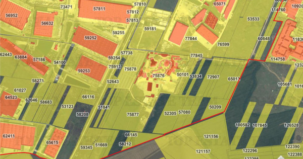 SUPER-PRET Teren 3530mp in zona industriala Chiajna