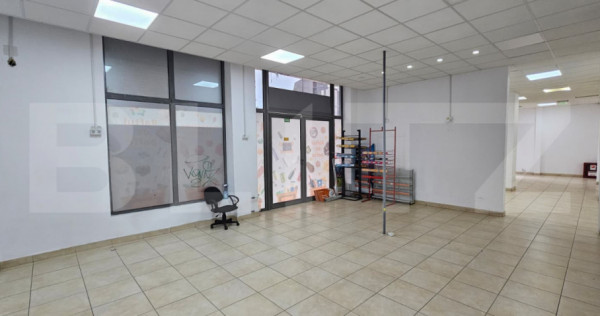 Spațiu comercial de &icirc;nchiriat &ndash; 120 mp - zona Liceul Aut