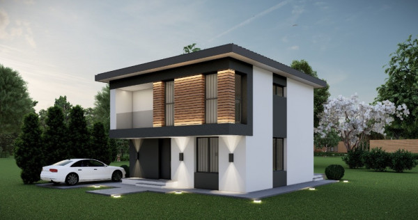 Casa moderna in ansamblu Comuna Berceni