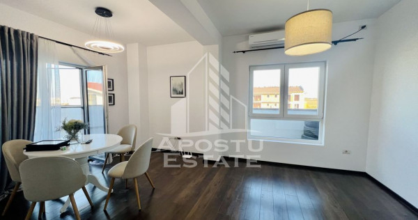 Apartament cu trei camere , decomandat , cu terasa ,in Giroc
