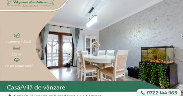 Casă/Vilă individuală modernă cu 4 Camere, Loc.Vladimire