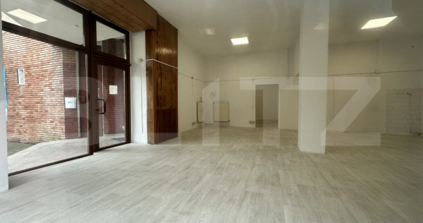 Spatiu comercial la cheie, de inchiriat, cu 2 intrari, Deva