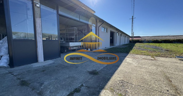 Hala spatiu industrial birouri cazare in Bacau Buhoci