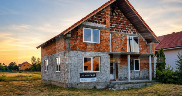Casa cu 4 dormitoare de vanzare , 180mp, teren 1000 mp, Dece
